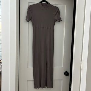 Fitted midi dress
